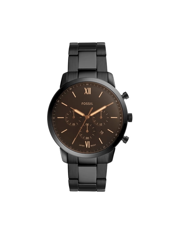 Men's Neutra 44mm Chronograph, Black-Tone Stainless Steel Watch