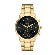 Fossil Mens Neutra Chronograph, Gold-Tone Stainless Steel Watch