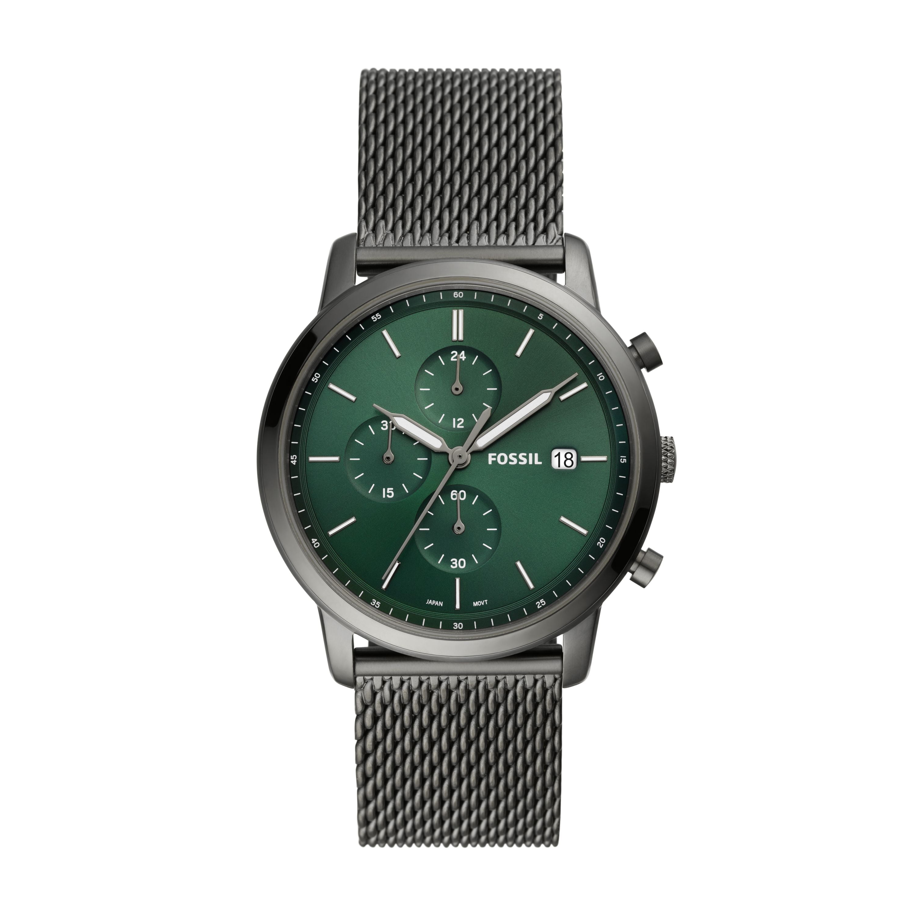 NWT Fossil Neutra Chronograph Quartz Green Dial Men\'s Watch Fossil Neutra Chronograph Watch Green Dial | David Jones main image 2