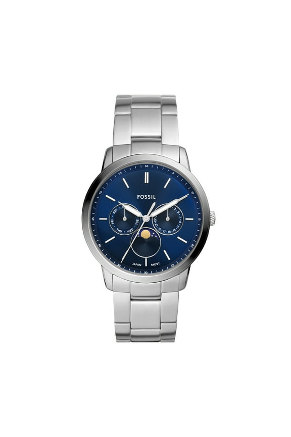 Men's Neutra Moonphase Multifunction, Stainless Steel Watch