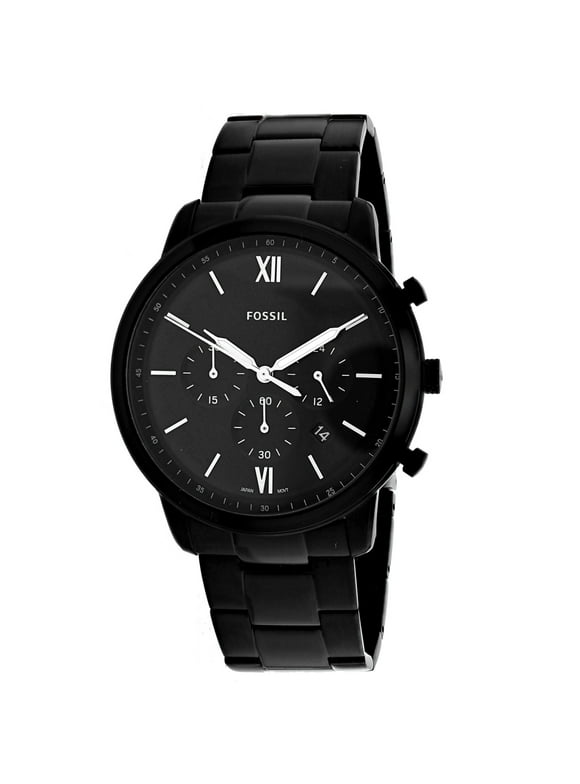 Men's Nuetra Chronograph Black Dial Watch - FS5474