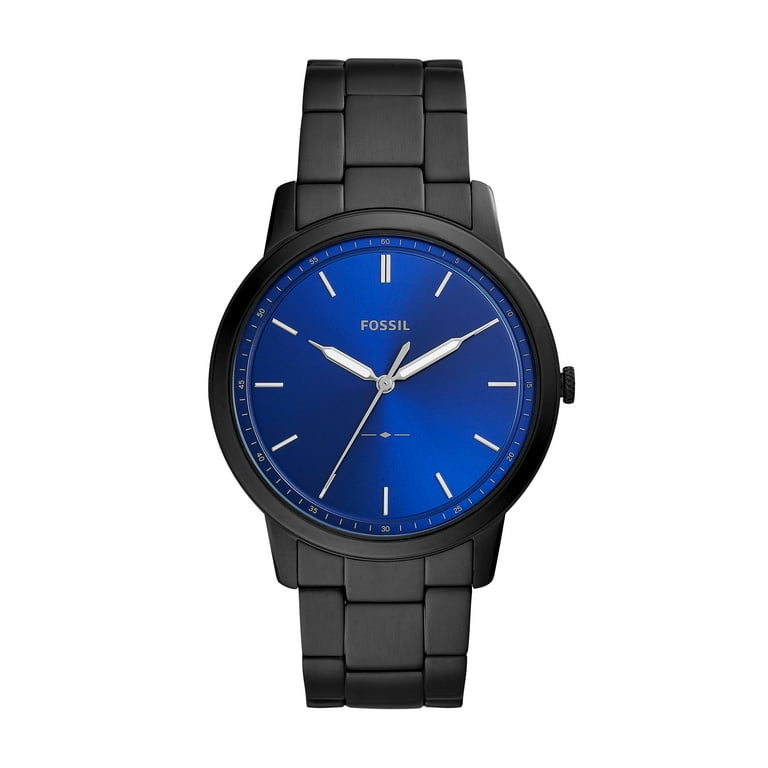 Minimalist fossil watch best sale