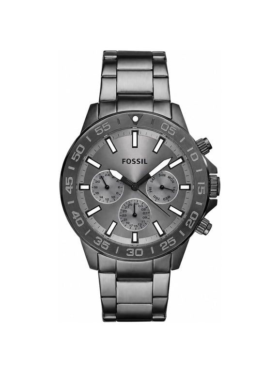 Men's Watch, Bannon Multifunction Smoke Stainless Steel BQ2491 Watch