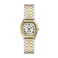 thumbnail image 1 of Fossil  Miami Hurricanes Harlow Three-Hand Two-Tone Stainless Steel Watch, 1 of 1
