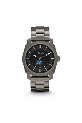 MTSU Blue Raiders Machine Smoke Stainless Steel Watch