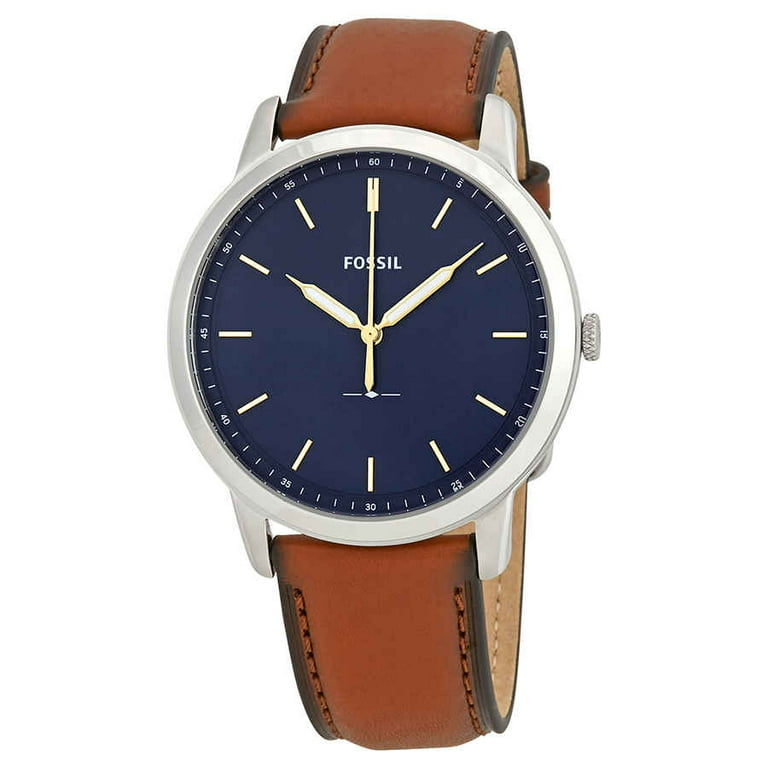 Fossil blue watch 50 meters 165 feet cheap