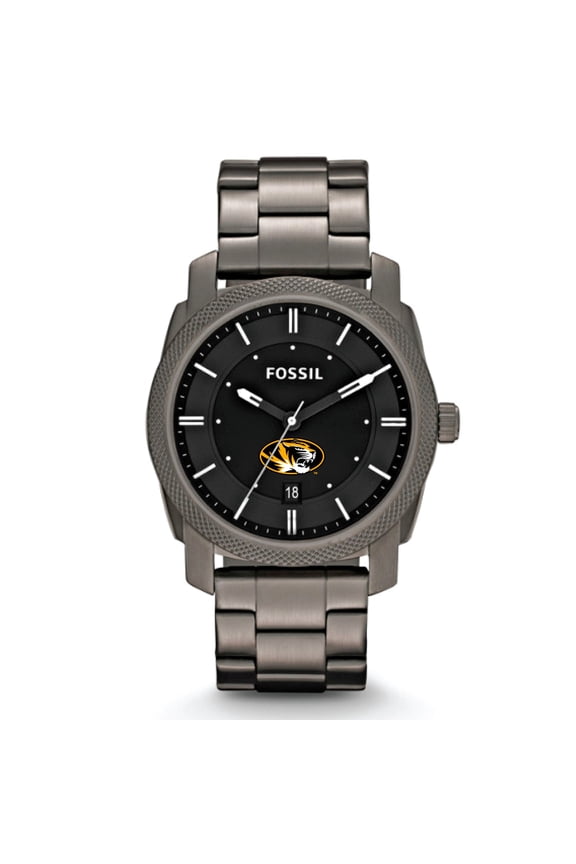 Missouri Tigers Machine Smoke Stainless Steel Watch