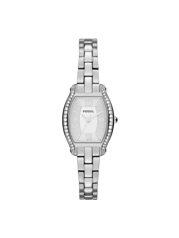 Molly Silver Dial Stainless Steel Crystal Women's Watch ES3285