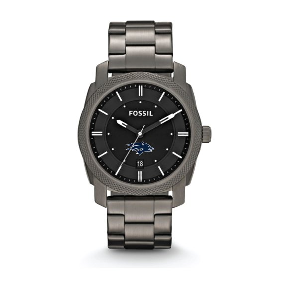 Fossil Nevada Wolf Pack Machine Smoke Stainless Steel Watch