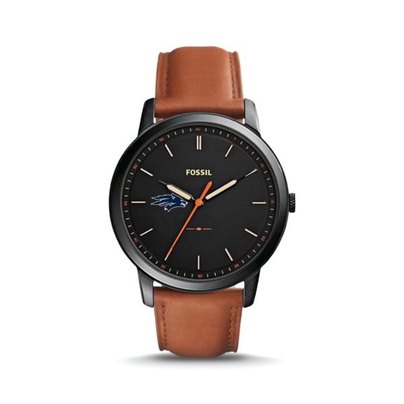Fossil Nevada Wolf Pack The Minimalist Slim Light Brown Leather Watch