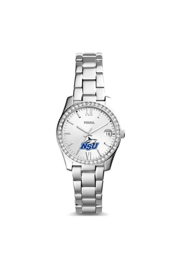 Nova Southeastern Sharks Scarlette Mini Three-Hand Date Watch