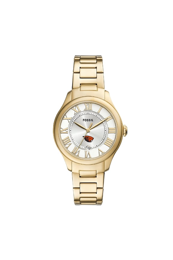 Oregon State Beavers Gilmore Gold Stainless Steel Watch