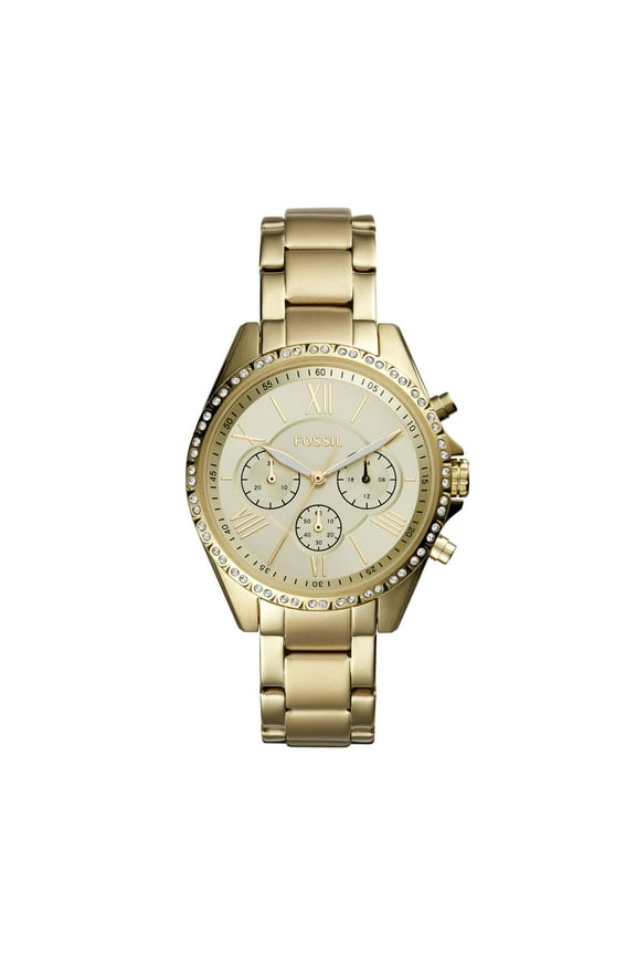 Outlet Women's Modern Courier Chronograph, Gold-Tone Stainless Steel Watch, BQ3378