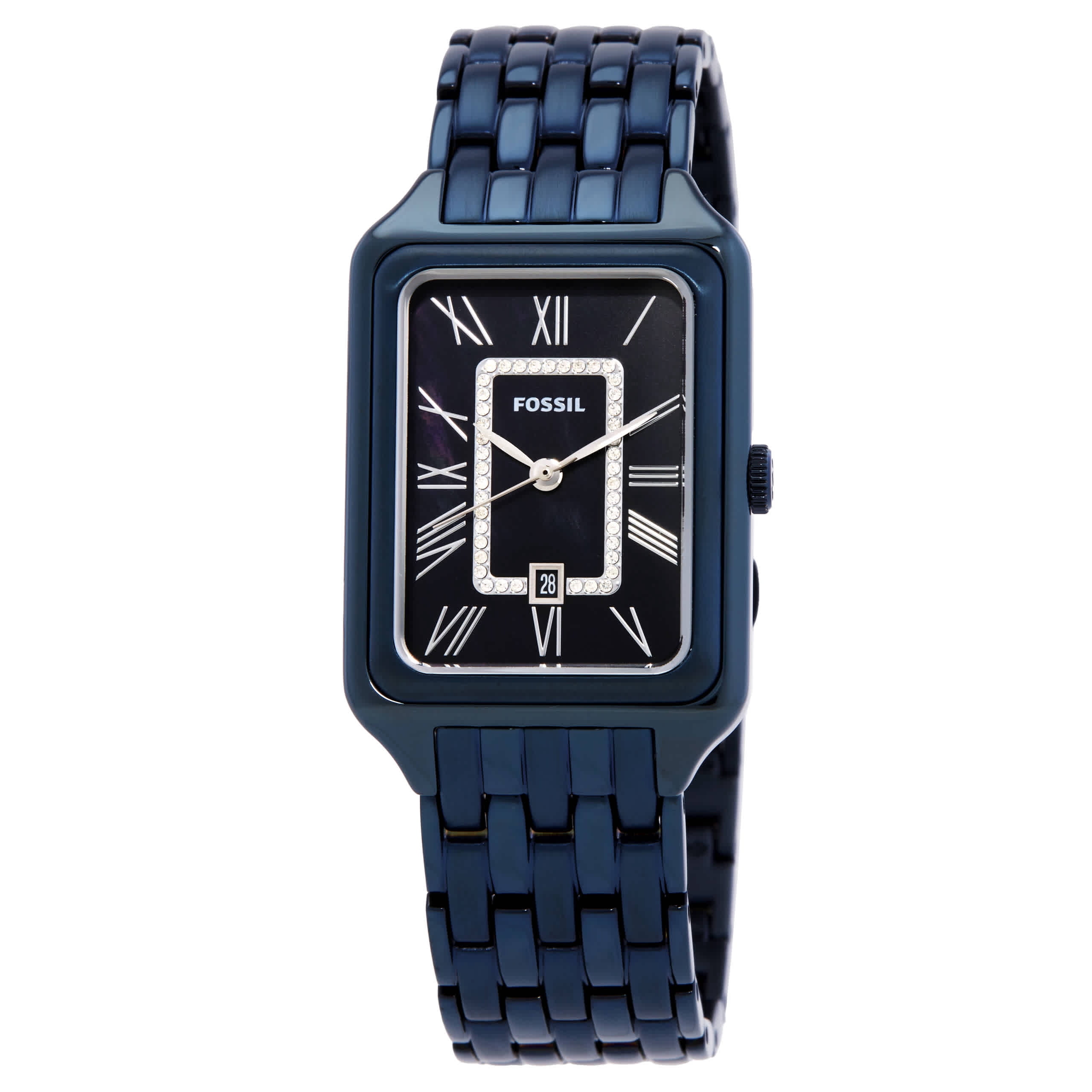 NWT Fossil Raquel Quartz Blue Dial Ladies Watch Fossil Women main image 2