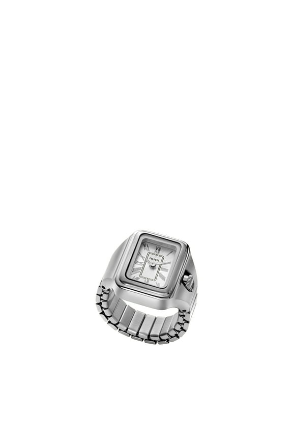 Women's Raquel Watch Ring Two-Hand, Stainless Steel