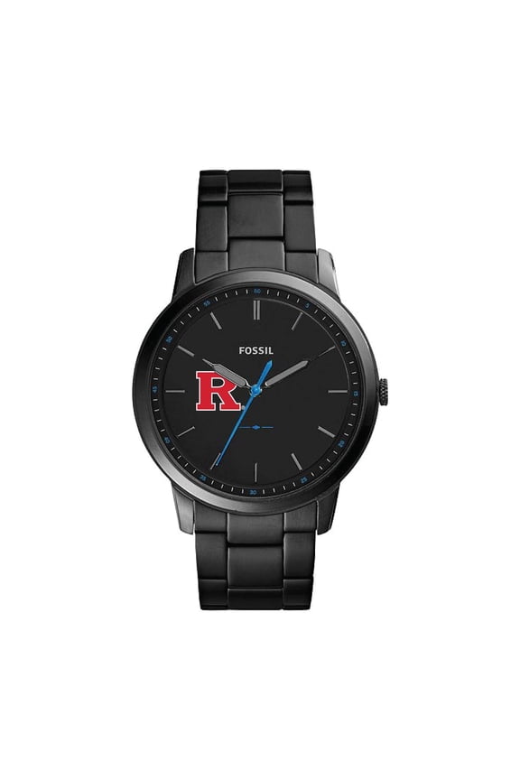 Rutgers Scarlet Knights The Minimalist Slim Stainless Steel Watch