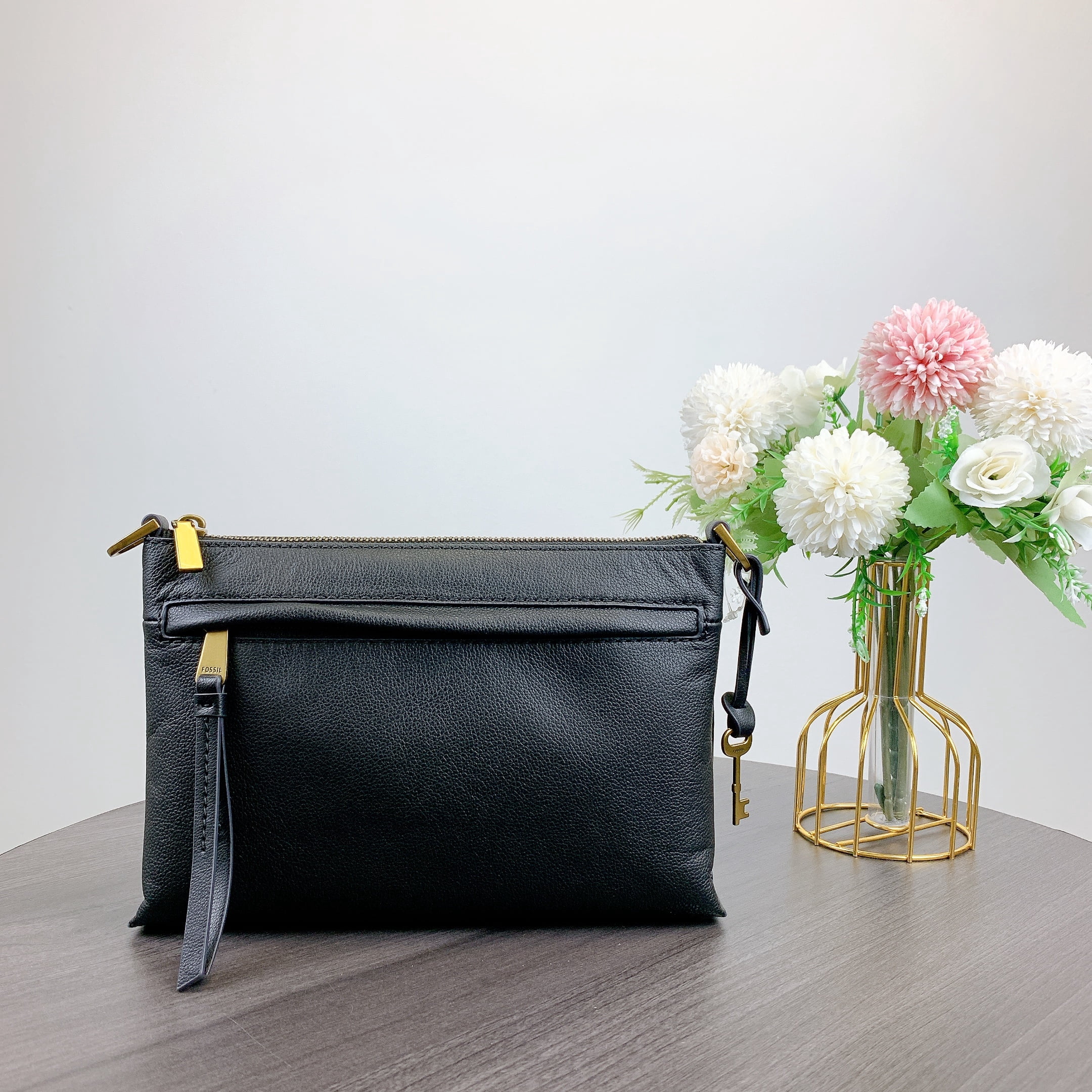 Fossil SHB3105001 Kiera Small Crossbody IN Black