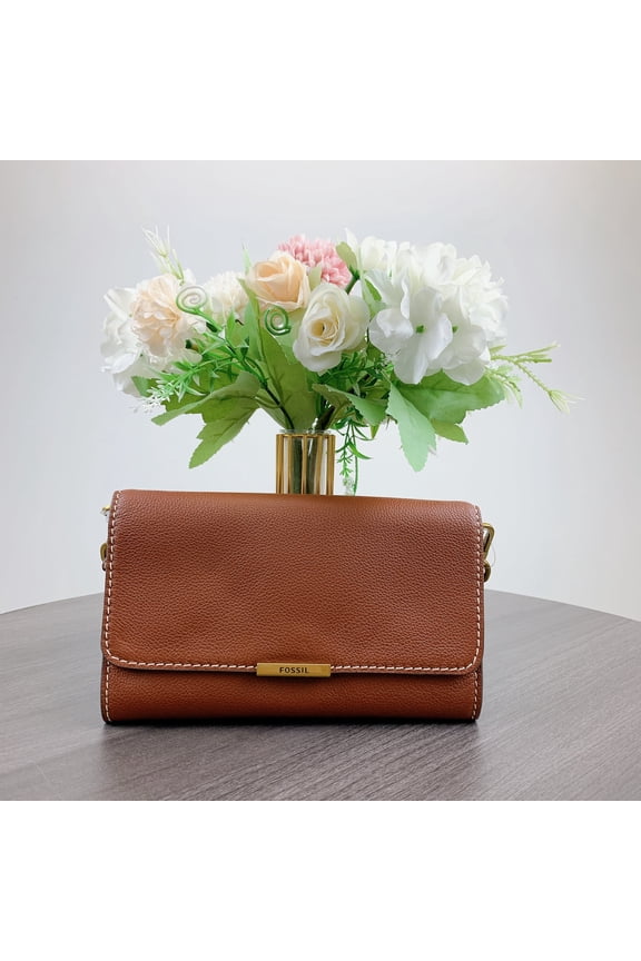 SHB3155210 Jori Wallet Crossbody IN Brown