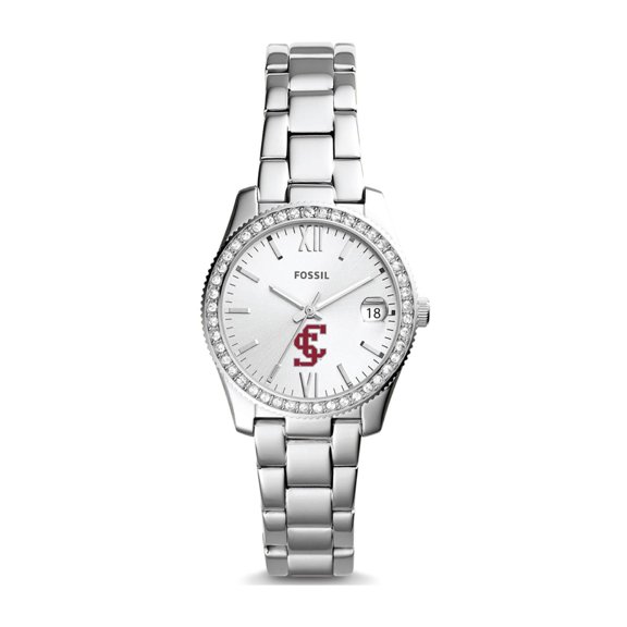 Fossil Santa Clara Broncos Scarlette Mini Three-Hand Date Watch