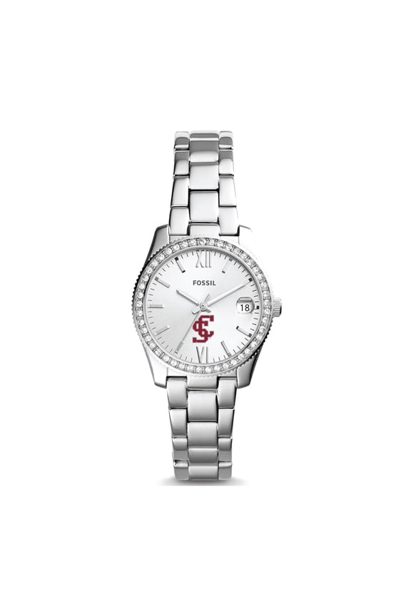 Santa Clara Broncos Scarlette Mini Three-Hand Date Watch