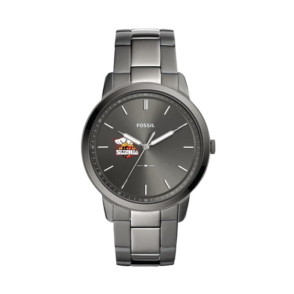 Fossil Seton Hill Griffins The Minimalist Three-Hand Smoke Watch