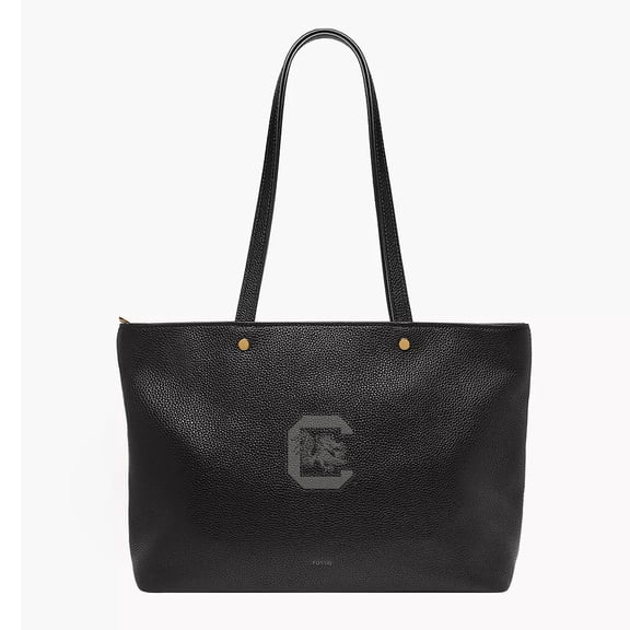 Fossil South Carolina Gamecocks Jessie Leather Zip Tote