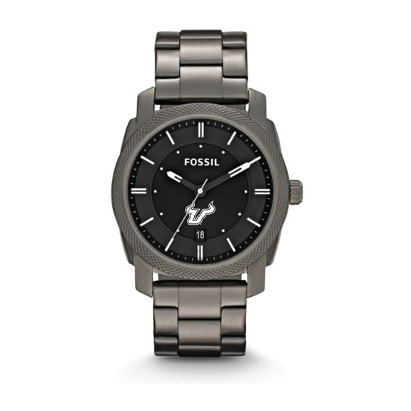 Fossil South Florida Bulls Machine Smoke Stainless Steel Watch