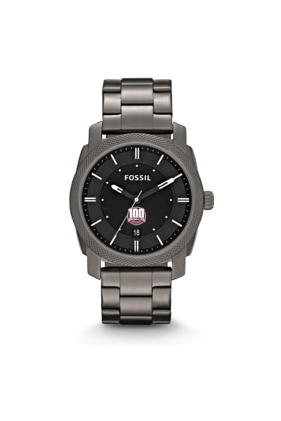 Texas A&M Aggies 12th Man Centennial Machine Smoke Stainless Steel Watch