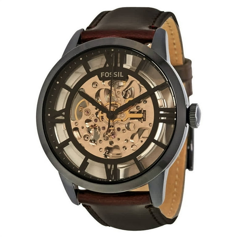 Fossil townsman 44mm chronograph stainless steel watch sale