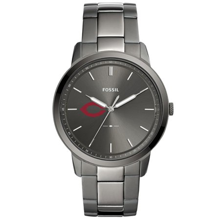 Fossil UChicago Maroons The Minimalist Three-Hand Smoke Watch