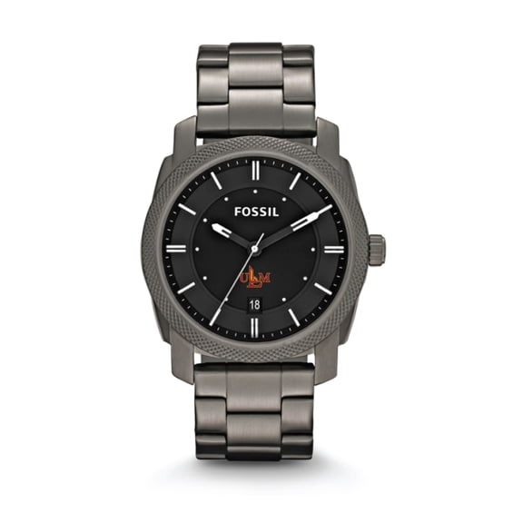 Fossil ULM Warhawks Machine Smoke Stainless Steel Watch