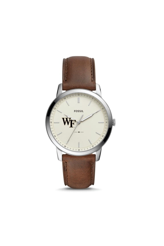 Wake Forest Demon Deacons The Minimalist Leather Watch