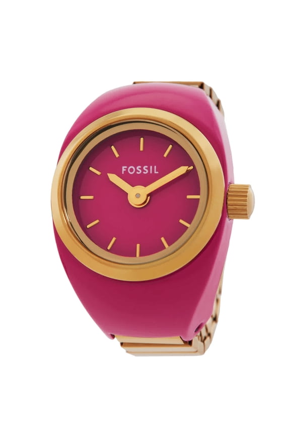 Watch Ring Quartz Pink Dial Ladies Watch ES5414