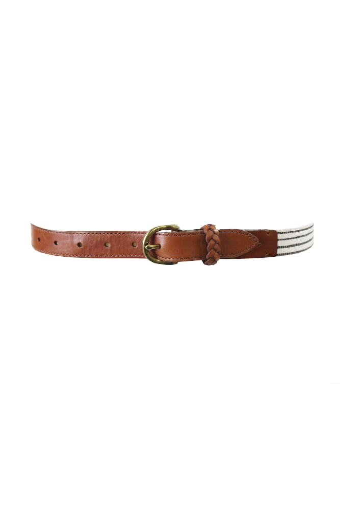 Fossil leather belts women's hotsell