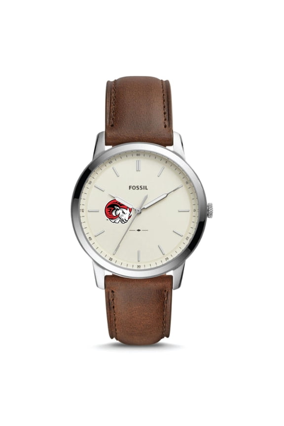 Winston-Salem State Rams The Minimalist Leather Watch