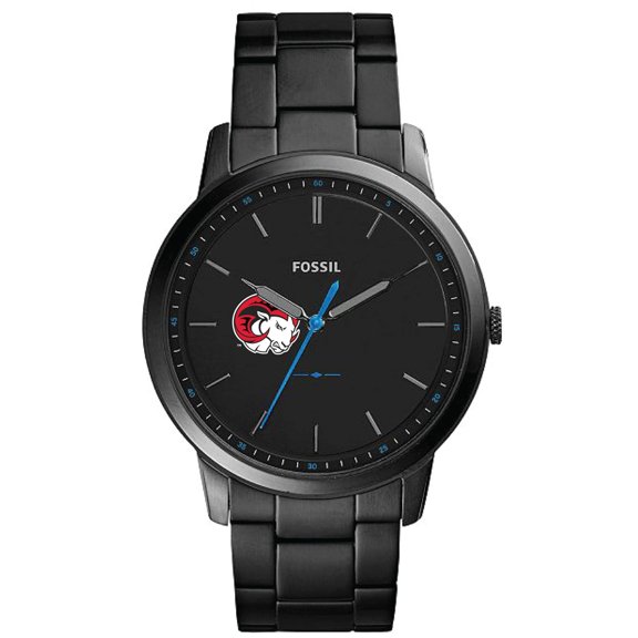 Fossil Winston-Salem State Rams The Minimalist Slim Stainless Steel Watch
