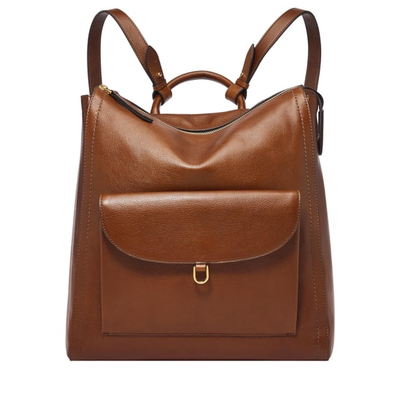 Fossil Women Parker Brown Backpacks ZB1836200