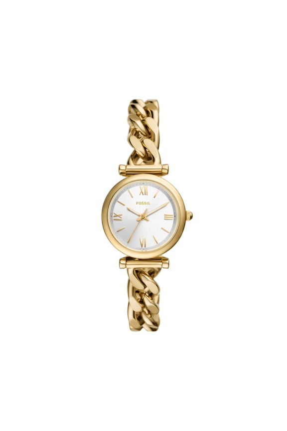 Women's Carlie Mini Three-Hand, Gold-Tone Stainless Steel Watch