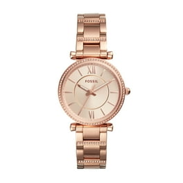 Fossil Women s Georgia Brown Leather Strap Watch Style ES3861 Walmart