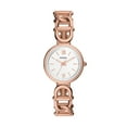 thumbnail image 1 of Fossil Women's Carlie Three-Hand, Rose Gold-Tone Stainless Steel Watch, 1 of 3