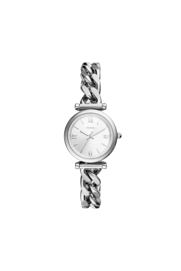 Women's Carlie Mini Three-Hand, Stainless Steel Watch