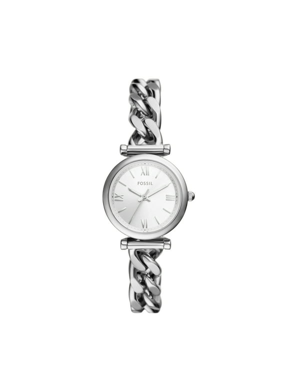 Women's Carlie Mini Three-Hand, Stainless Steel Watch