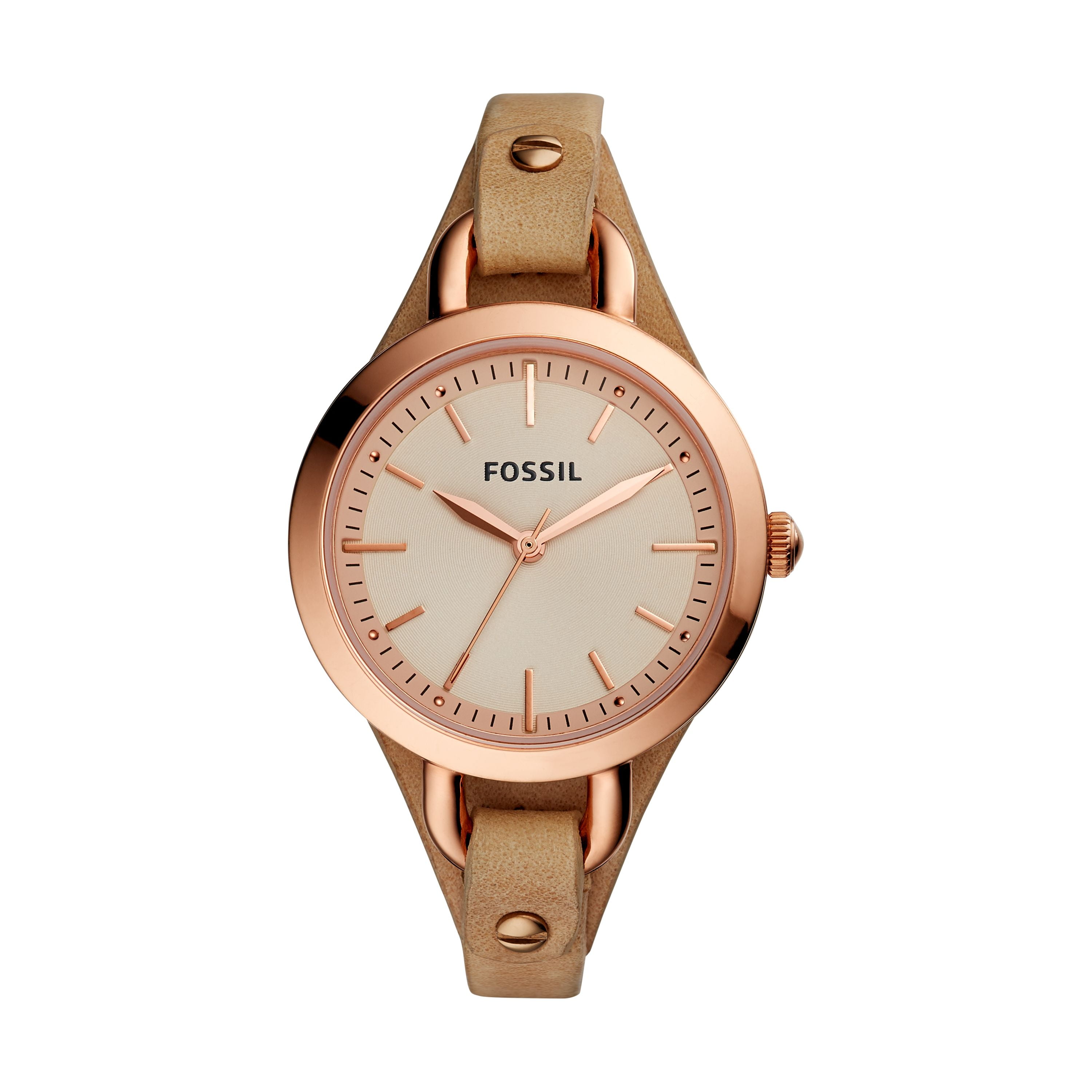 Fossil Women's Classic Minute Leather Watch (Style: BQ3030) - Walmart.com