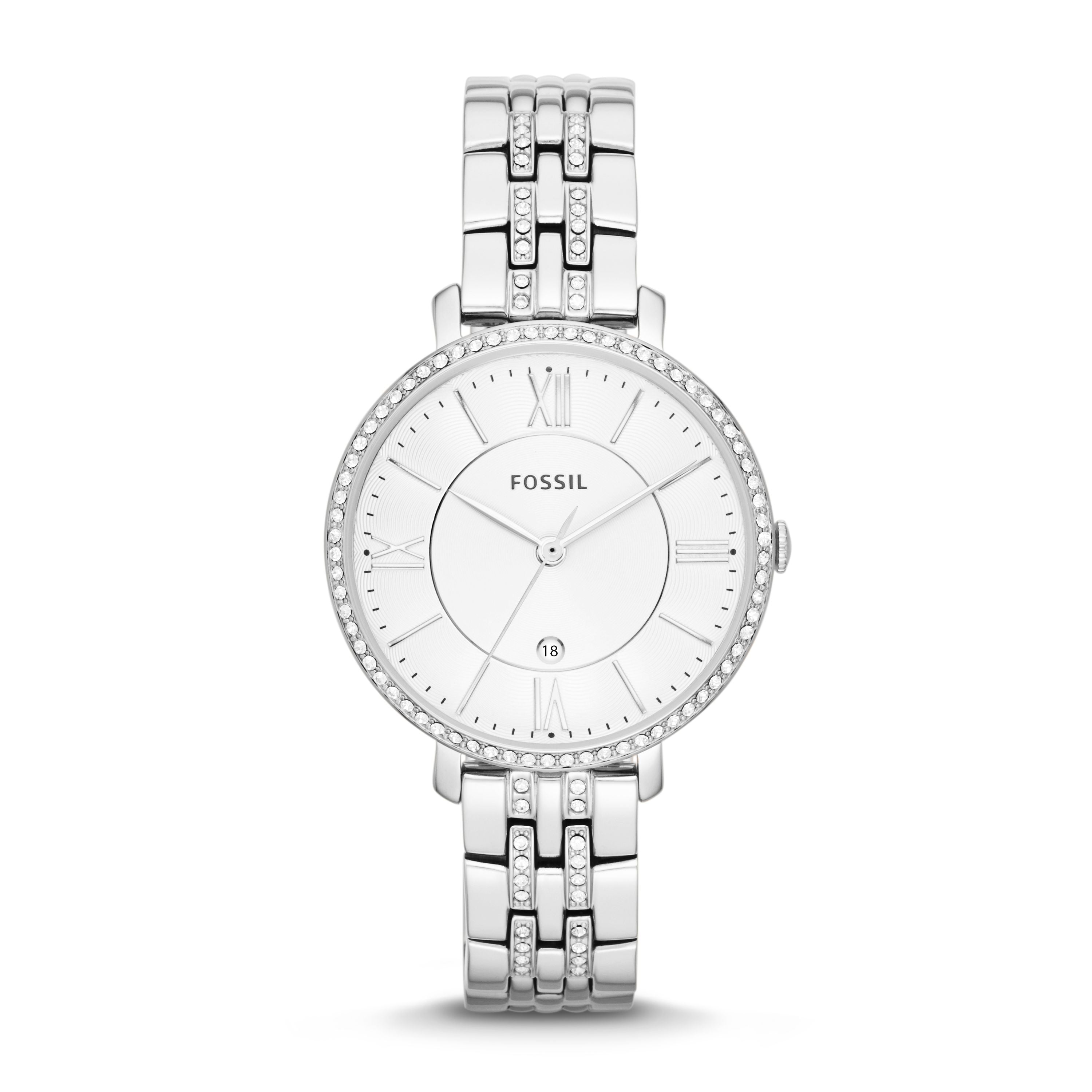 Fossil crystal watch sale