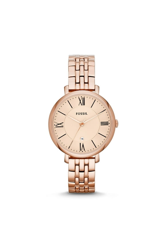Women's Jacqueline Rose Gold Dial Watch - ES3435