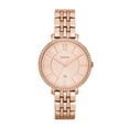 thumbnail image 1 of Fossil Jacqueline Women's Three-Hand Day-Date, Rose Gold-Tone Stainless Steel Watch, 1 of 3