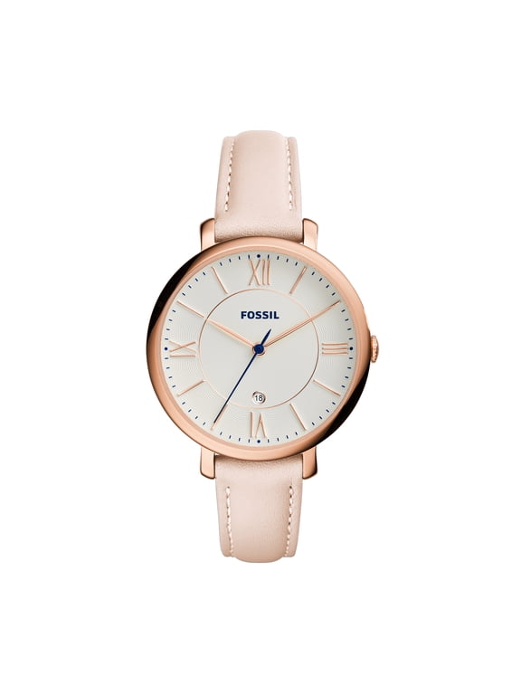 Women's Jacqueline 36mm Three-Hand Date, Rose Gold-Tone Stainless Steel Watch