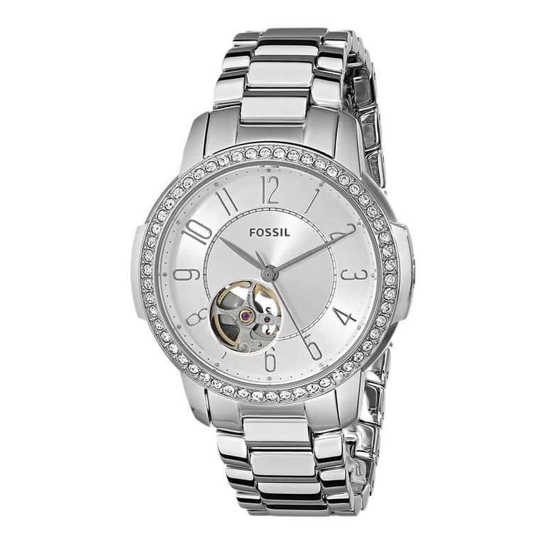 Fossil Watch - Women’s - Stainless Steel Automatic Everett Automatic Stainless Steel Watch - ME3220 - Fossil main image 3