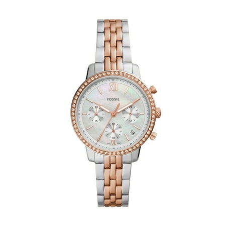 Fossil Women's Neutra Chronograph, Two-Tone Stainless Steel Watch