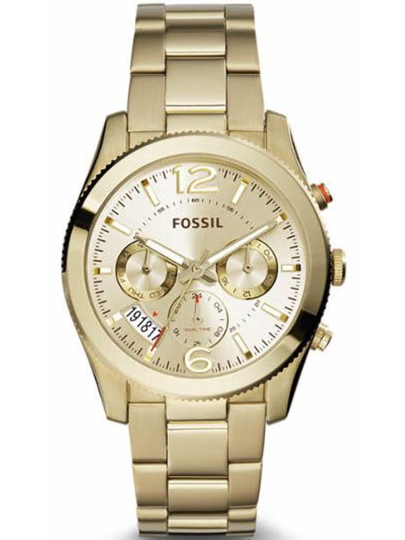 Women's Perfect Boyfriend ES3884 Gold Stainless-Steel Quartz Watch